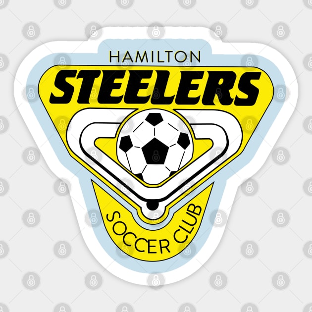 Defunct Hamilton Steelers Canadian Soccer 1992 Sticker by LocalZonly